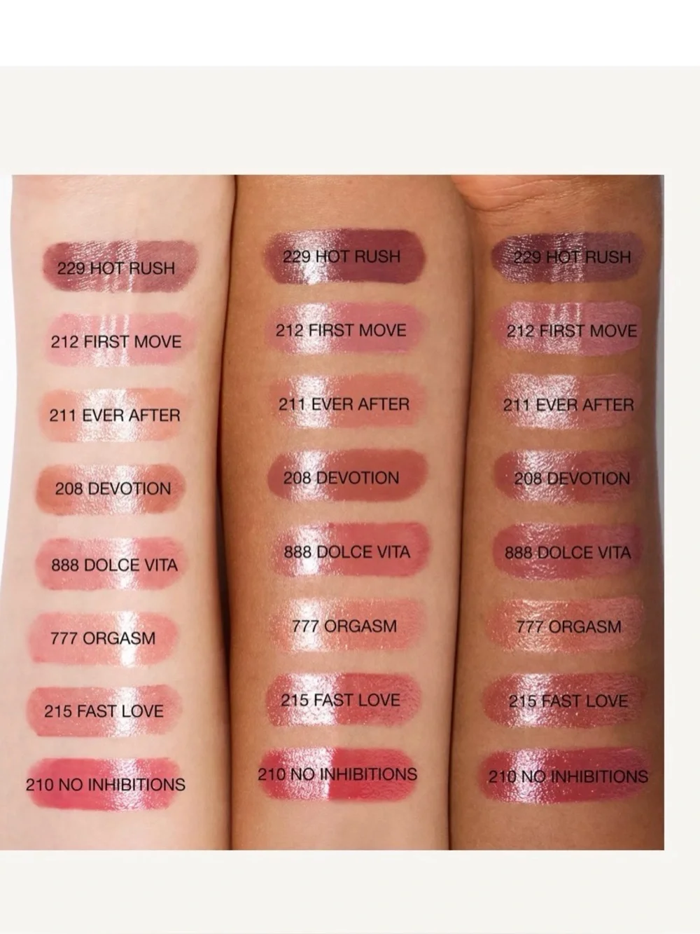 NARS Afterglow Sensual Shine Show Off 225 Lipstick NWT